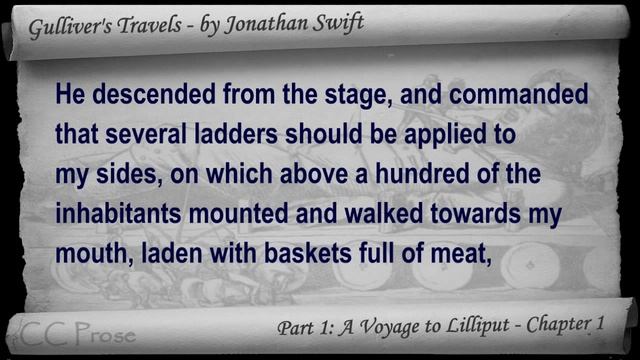 Part 1 - Chapter 01 - Gulliver's Travels by Jonathan Swift смотреть онлайн