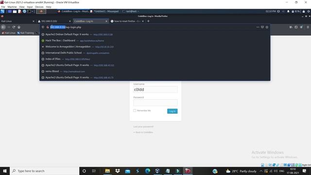 ColddBox: Easy vuln hub machine Walk-through in Telugu|| WordPress vulnerability exploitation|| смотреть онлайн