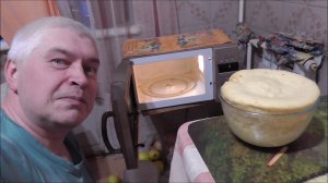 Как я готовил пирог в микроволновке, рецепт пирога. Видео снимал Геннадий Горин