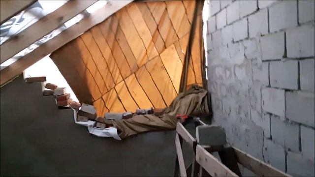 Закончил крышу, консервирую стройку до весны!!! смотреть онлайн