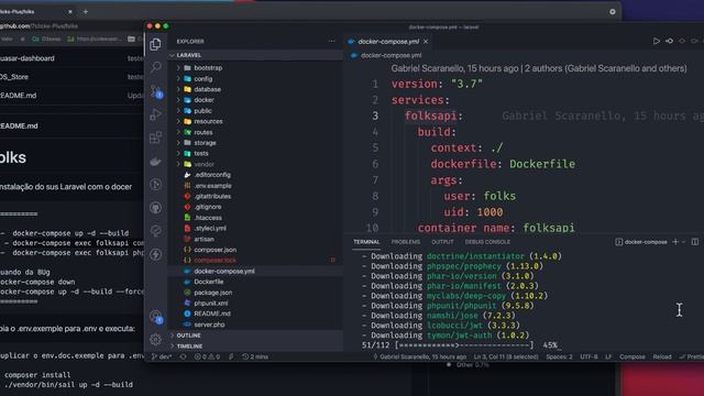 Rodando o Laravel com o Docker смотреть онлайн