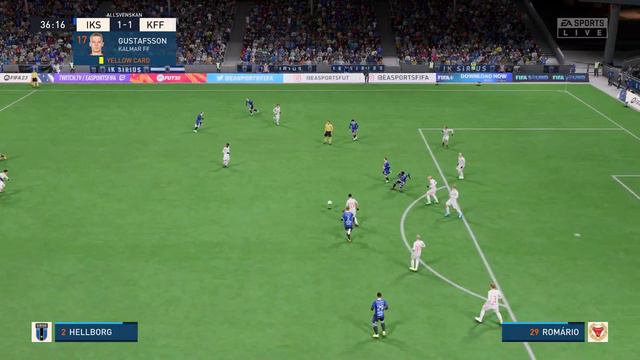 FIFA 23 | IK Sirius vs Kalmar FF - Allsvenskan | 24/10/22 | Gameplay смотреть онлайн