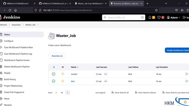 Multibranch Pipeline in Jenkins смотреть онлайн