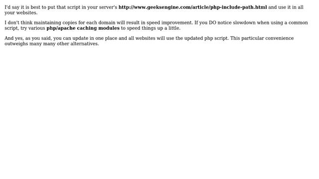 DevOps & SysAdmins: Server speed: sharing one script.php or using many copies the same script.php смотреть онлайн