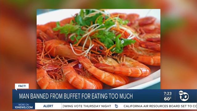 Fact or Fiction: Man banned from 'all you can eat' restaurant for eating too much смотреть онлайн
