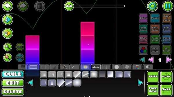 КАК СДЕЛАТЬ ПРОСТОЙ ДЕКОР В GEOMETRY DASH ЗА 5 МИНУТ?