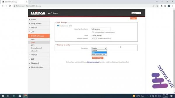 Edimax BR-6428nS V3 || How to setup edimax N300 Wi-Fi Router || Range Extender WIFI Bridge setting