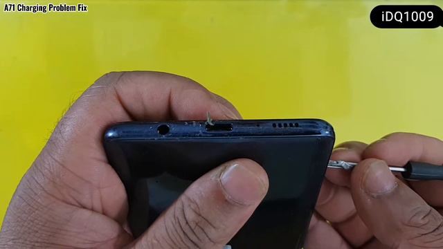 Samsung Galaxy A71 Charging Problem Fix 100% Charging A71 Charging Port Cleaning  Idq1009.official