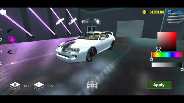 Car simulator 2-Toyota Supra (MOD)-AirBrush-Android Gameplay смотреть онлайн