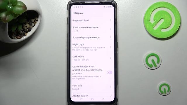 How to Change the Screen Refresh Rate on the Nubia Red Magic 7S