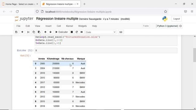 Exemple régression linéaire multiple - Exemple Pratique - Machine Learning смотреть онлайн