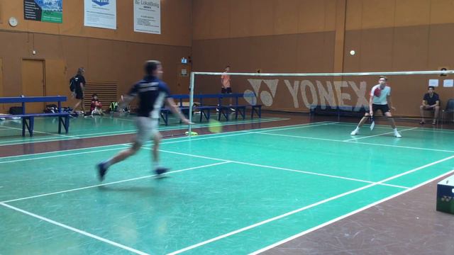 Jack Taylor (England) vs Jesper Borgstedt (Sweden) Danish Junior Cup badminton clip смотреть онлайн