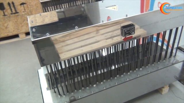 Электрические калориферы ЭНК-60-380. Обзор изделия. Electrical duct heaters 60 kW. смотреть онлайн