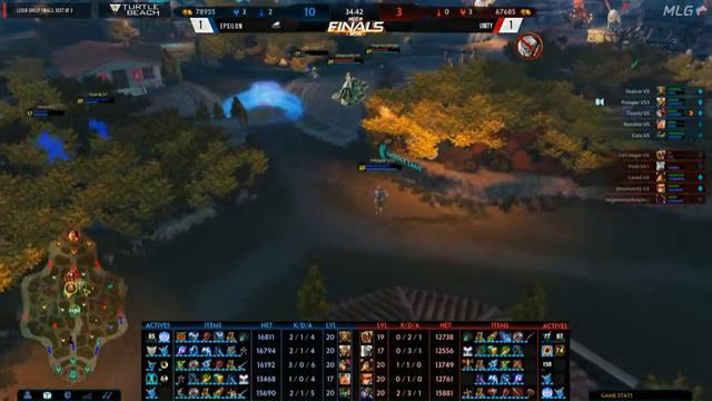 Epsilon vs Unity - Game 3 - MLG World Finals смотреть онлайн