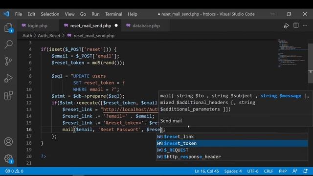 PHP - Passwort vergessen nach Registrierung (Authentifizierung) смотреть онлайн