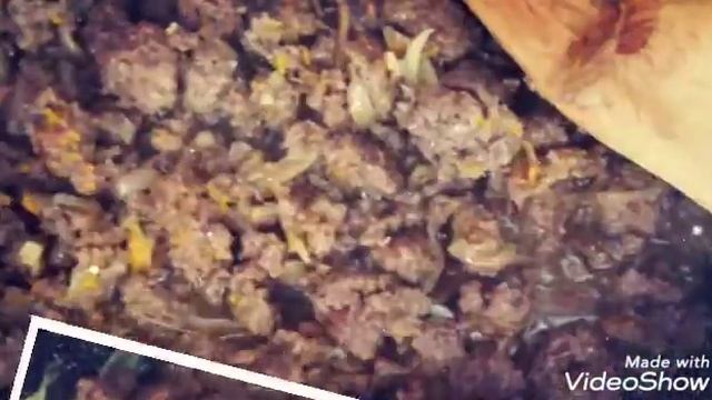 Капуста, тушённая с фаршем и апельсином смотреть онлайн