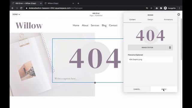 How to Create a Custom 404 Error Page on Squarespace смотреть онлайн