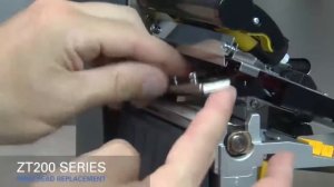 Замена печатающей головки принтеров ZEBRA ZT200