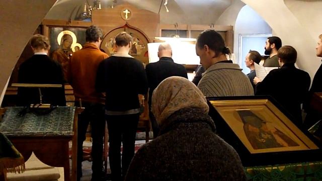 Херувимская Прилуцкий монастырь 24 февраля 2017 смотреть онлайн