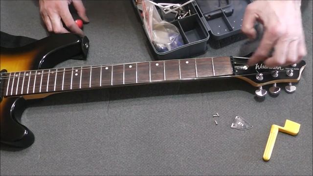 Регулировка анкера. Быстрая настройка прогиба грифа. смотреть онлайн