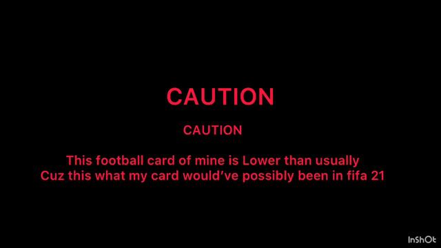 My football card if it was in fifa 21 смотреть онлайн
