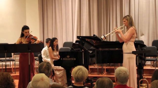 Chrysalis Chamber Players, Eric Ewazen: Trio for Violin, Trumpet, and Piano смотреть онлайн