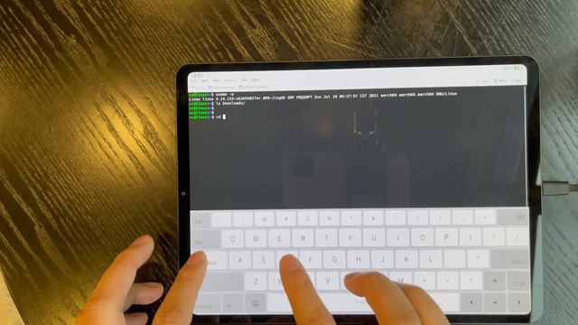 [DEMO] New virtual keyboard for JingOS working with the Terminal app смотреть онлайн