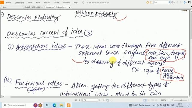 Descartes's Philosophy, Descartes's Concept of Ideas, SSB PGT Philosophy смотреть онлайн