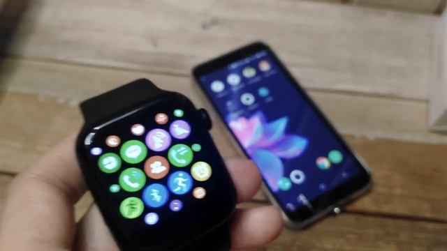 Копия Apple Watch 5 Smart Watch W34 умные смарт часы