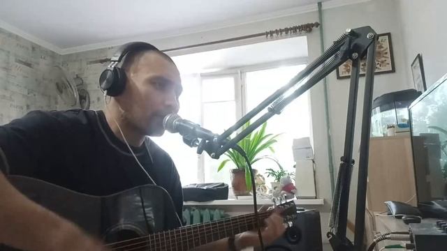 кавер на гитаре группа Браво "До свидания" + соло экспромт смотреть онлайн