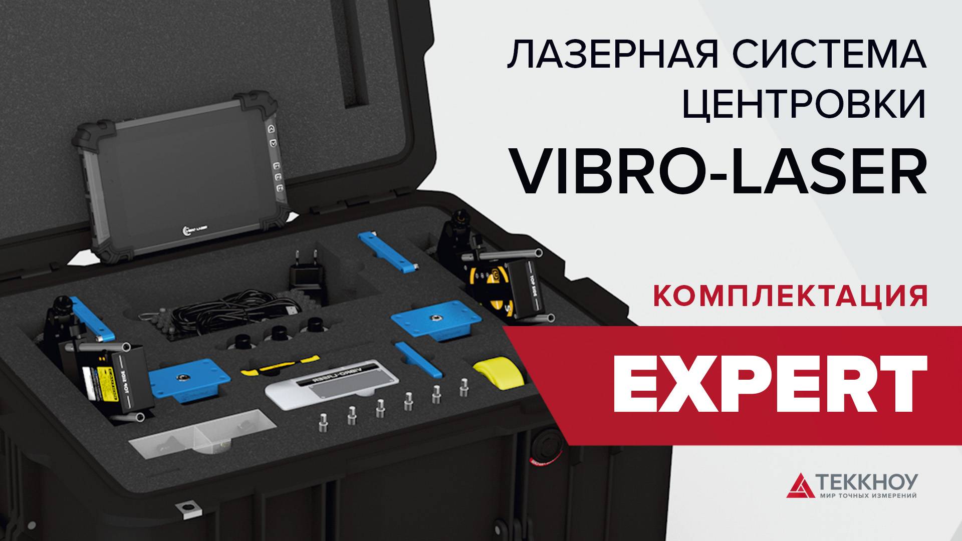 Комплектация Лазерной системы центровки VIBRO-LASER EXPERT смотреть онлайн