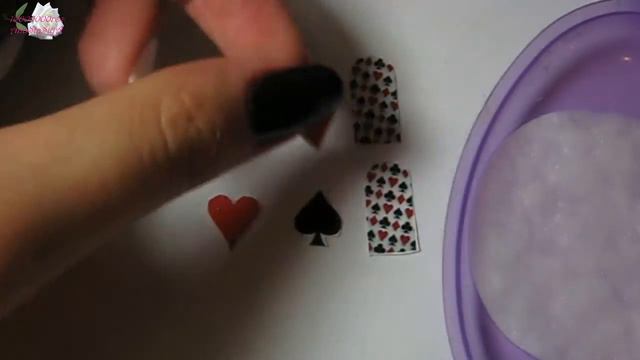 Маникюр "Карты" со слайдерами Евгении Белозеровой| 10000000roz смотреть онлайн