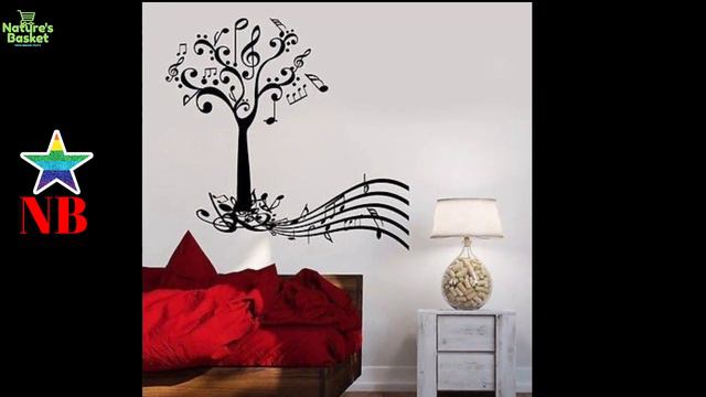 DIY WALL ART MUSIC LOVERS WALL DECOR IDEAS | Music Wall Decor Paintings | Stickers |Nature's Basket смотреть онлайн