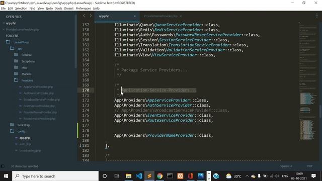 Laravel Service container vs Service provider | laravel service container and providers [Hindi] смотреть онлайн
