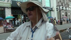 Казачья песня "В степи широкой, под Иканом". Улица Ленинградская - 17.05.2023