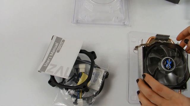 CPU-кулер Zalman CNPS7X LED | unboxing смотреть онлайн