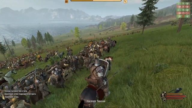 Стратегия Аджарика делает чудеса! Mount & Blade II Bannerlord №48 смотреть онлайн