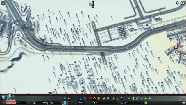 Cities Skylines (Snowfall) - Grizzly Valley [PART 1] "Cozy Winter Town" смотреть онлайн