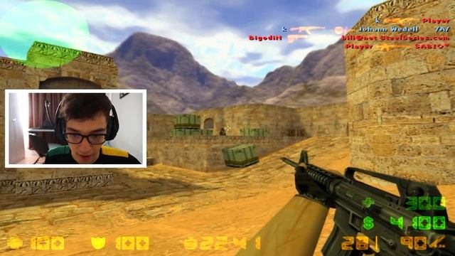 Joguei CS 1.6 pela PRIMEIRA vez na minha VIDA смотреть онлайн