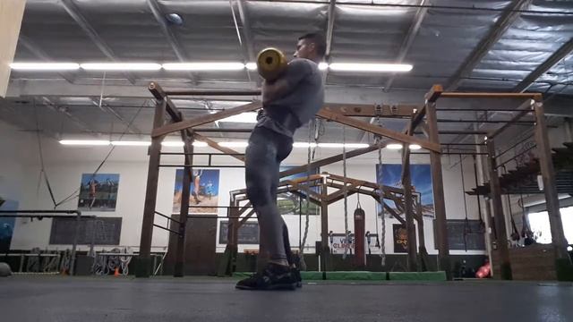 100 Kettlebell Sport Cleans with Double 16kg смотреть онлайн
