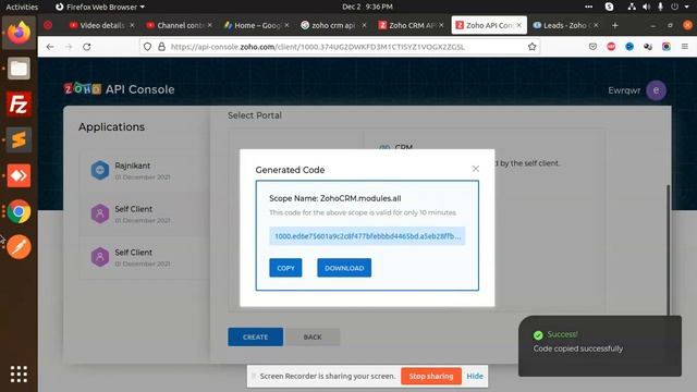 How to create leads in Zoho crm | Zoho crm create lead api смотреть онлайн