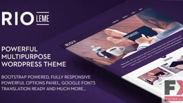 Preview RioLeme Responsive Multi Purpose WordPress Theme T смотреть онлайн