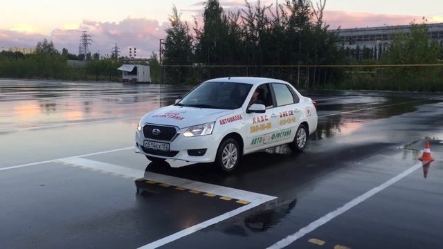 Типичные ошибки на автодроме Первое упражнение Горка 1 смотреть онлайн