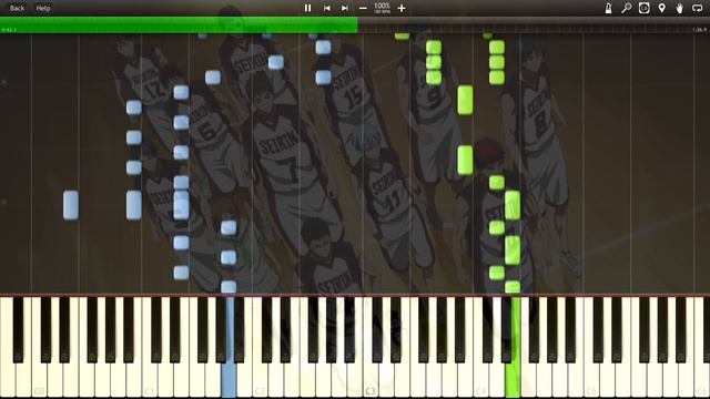 [Synthesia] GRANRODEO - Punky Funky Love (Opening Season 3) (Piano) [Kuroko no Basket] смотреть онлайн
