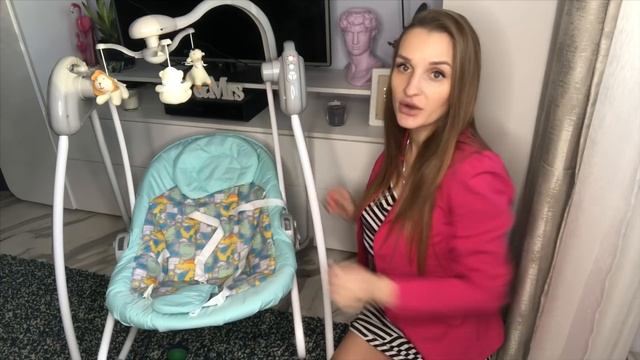 ОБЗОР/ ЭЛЕКТРИЧЕСКИЕ КАЧЕЛИ  2В1 ШЕЗЛОНГ/ BABYCARE BUTTERFLY