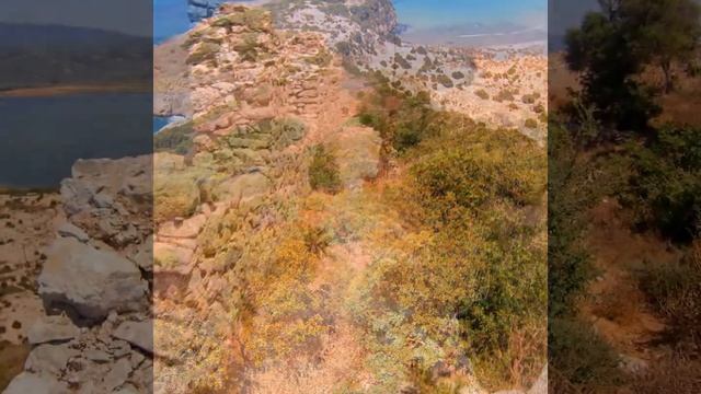 Paleokastro & Nestor's Cave (Old Navarino castle) Παλαιόκαστρο, Pylos, Greece смотреть онлайн