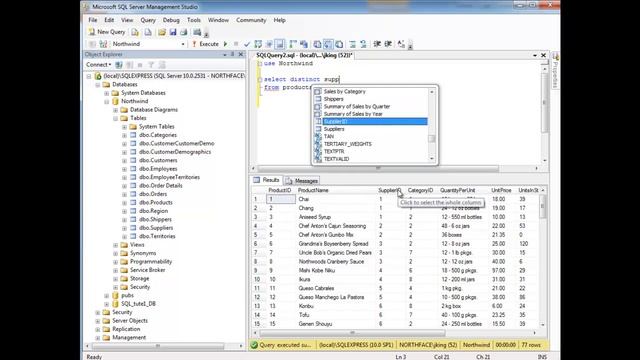 SQL Distinct and Multiple Columns смотреть онлайн