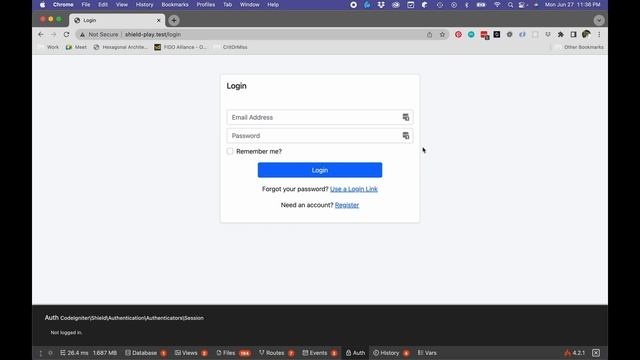 CodeIgniter Shield Installation And Overview