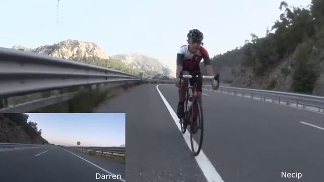 Taşhan Iniş Ve Gökbel Iniş Iki Kamera Görüntülü  Marmaris 6:15 Bisiklet Turu