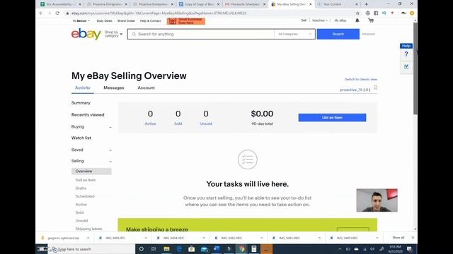 How to Create an eBay & Paypal Account Step by Step How to sell on eBay part 1 смотреть онлайн